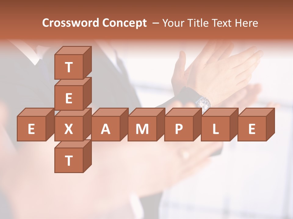 Team Congratulating Work PowerPoint Template