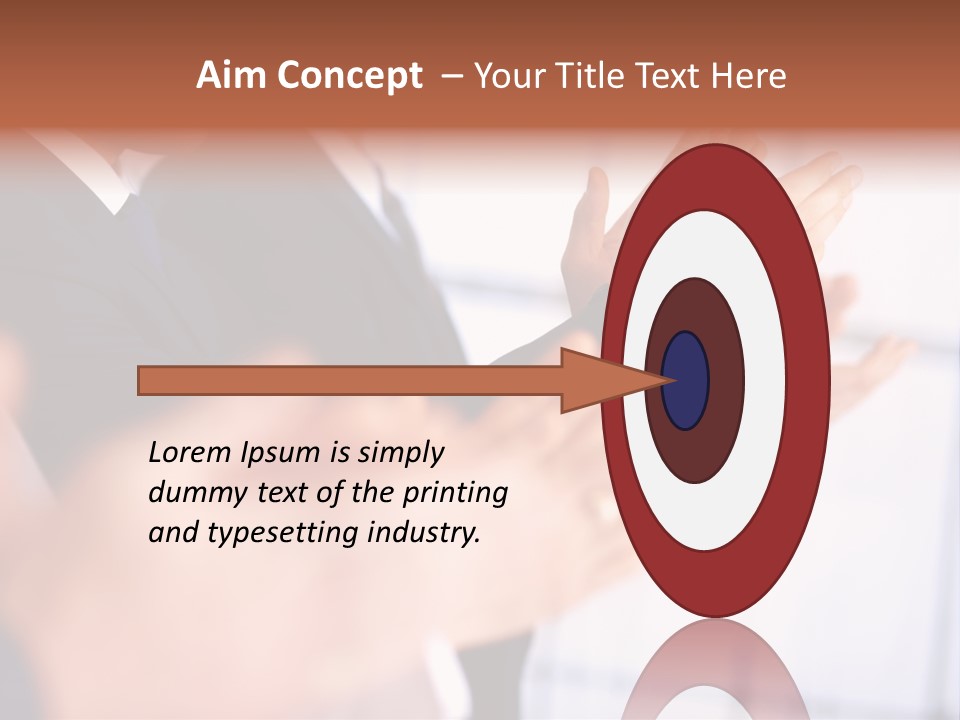 Team Congratulating Work PowerPoint Template