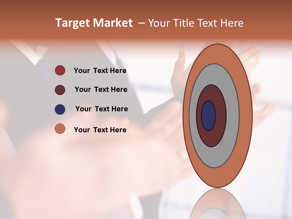 Team Congratulating Work PowerPoint Template