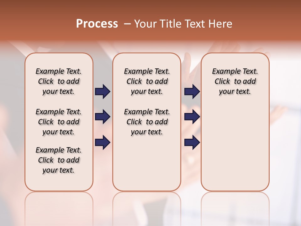 Team Congratulating Work PowerPoint Template