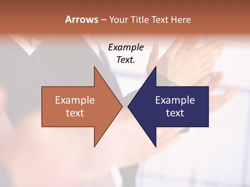 Team Congratulating Work PowerPoint Template