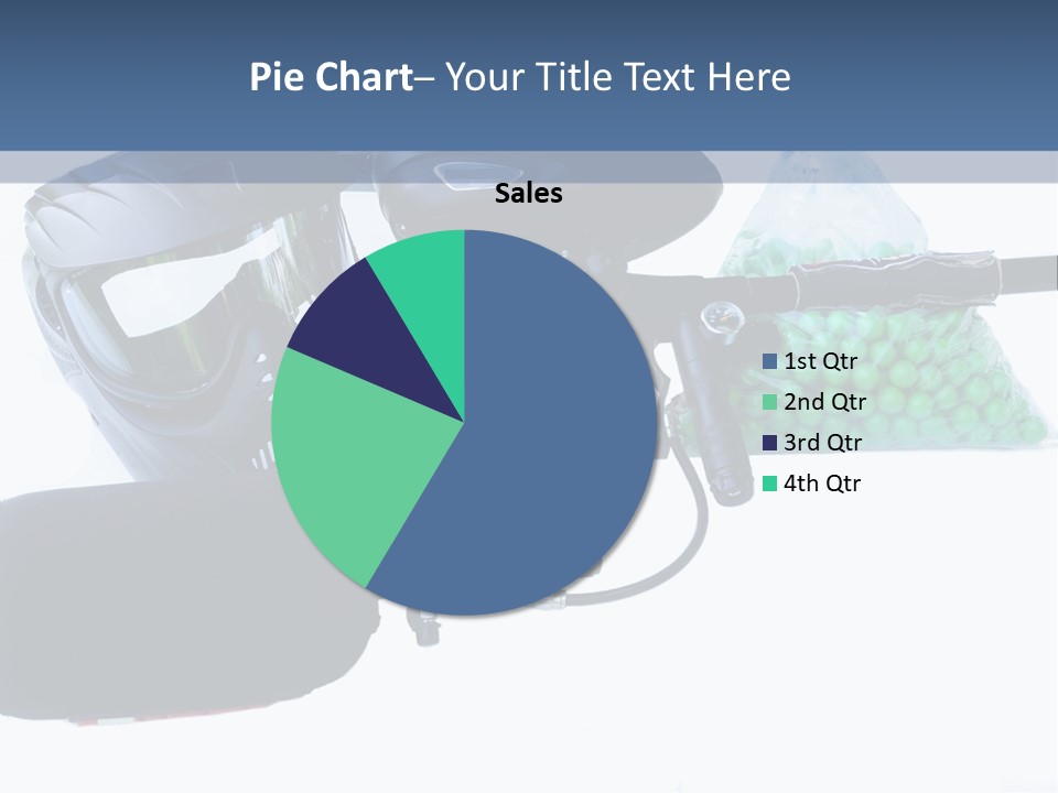Adults Players Paintball PowerPoint Template