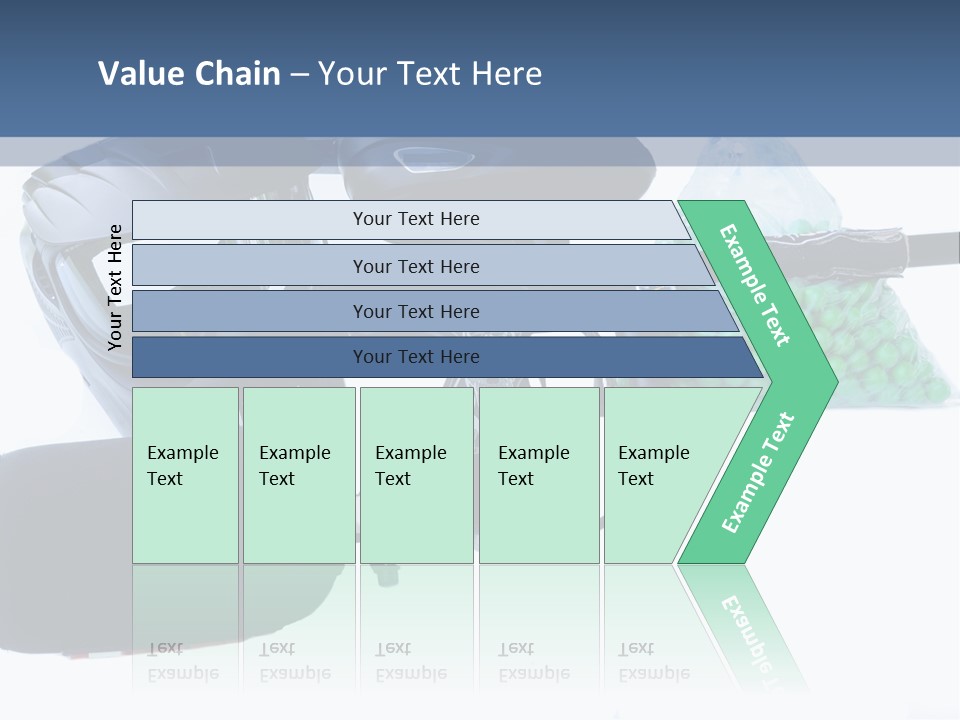 Adults Players Paintball PowerPoint Template