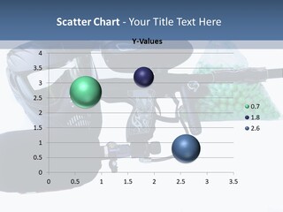 Adults Players Paintball PowerPoint Template