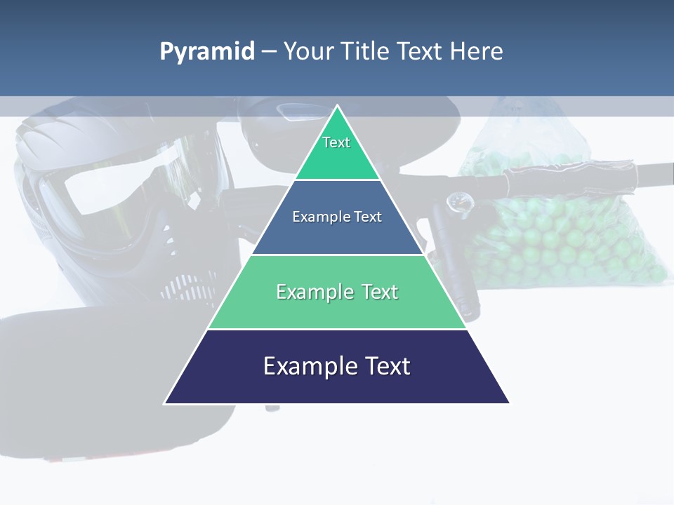Adults Players Paintball PowerPoint Template