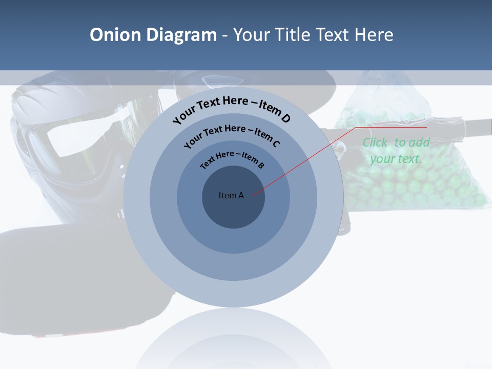 Adults Players Paintball PowerPoint Template