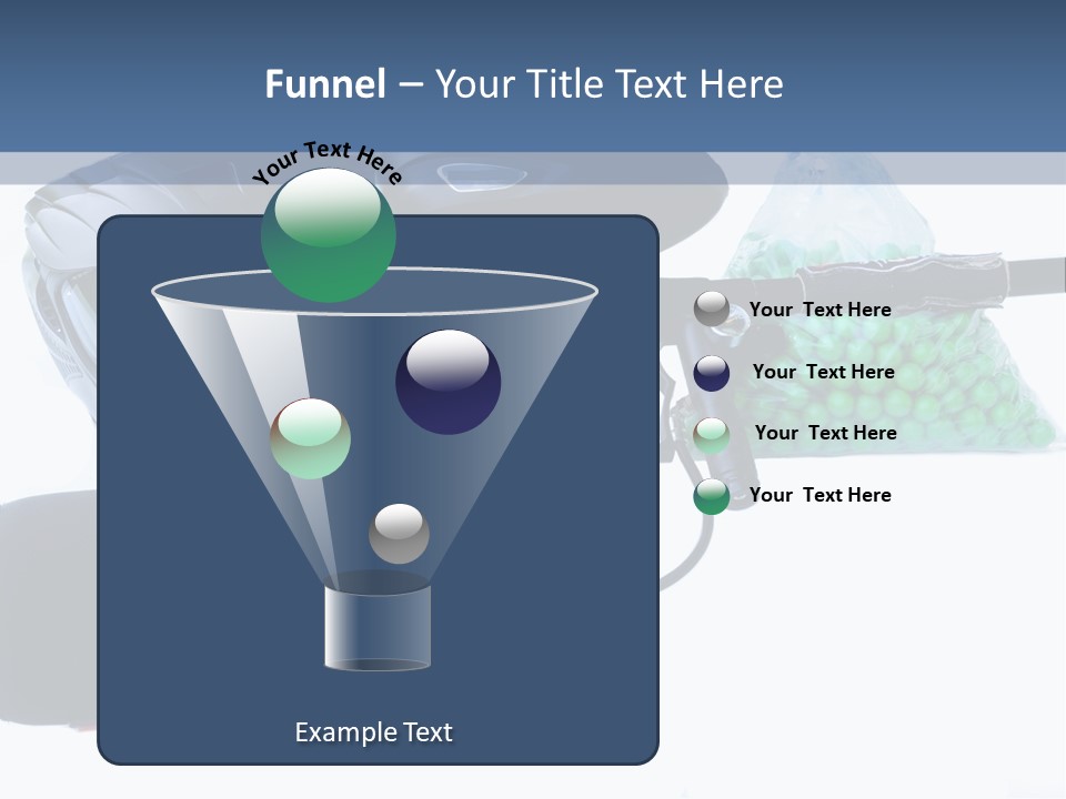 Adults Players Paintball PowerPoint Template