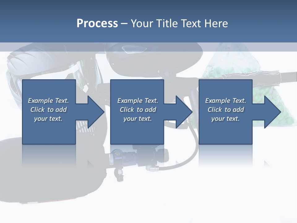 Adults Players Paintball PowerPoint Template