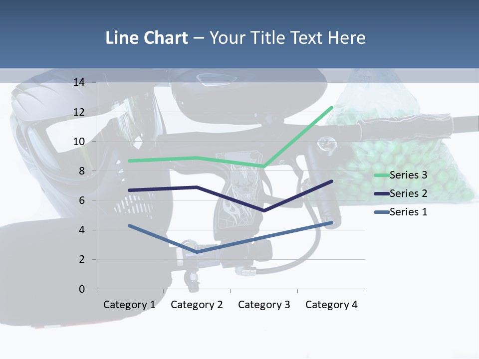 Adults Players Paintball PowerPoint Template