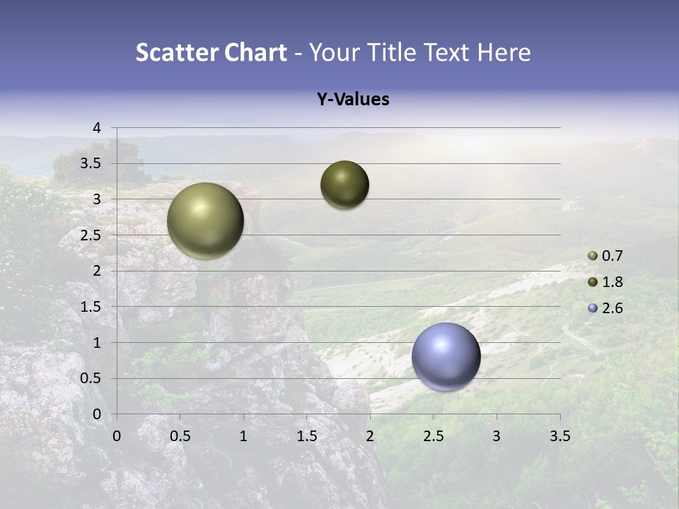 Horizon Scene Lawn PowerPoint Template