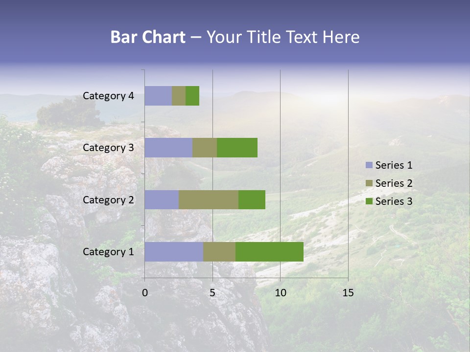 Horizon Scene Lawn PowerPoint Template