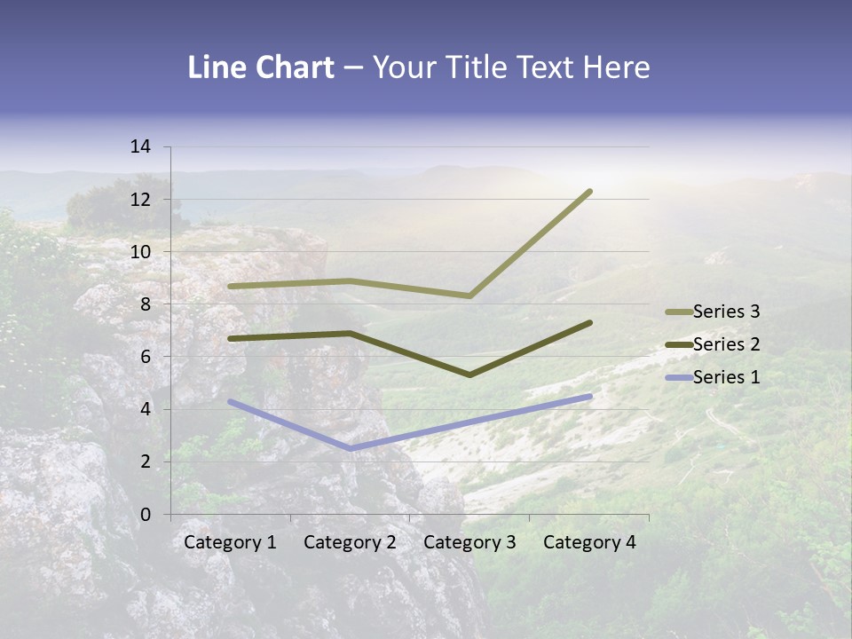 Horizon Scene Lawn PowerPoint Template