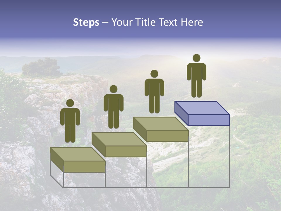 Horizon Scene Lawn PowerPoint Template