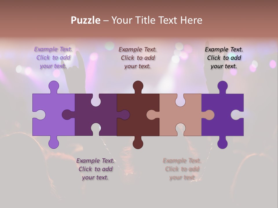 Rhythm Instrument Nightlife PowerPoint Template