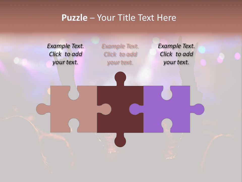Rhythm Instrument Nightlife PowerPoint Template