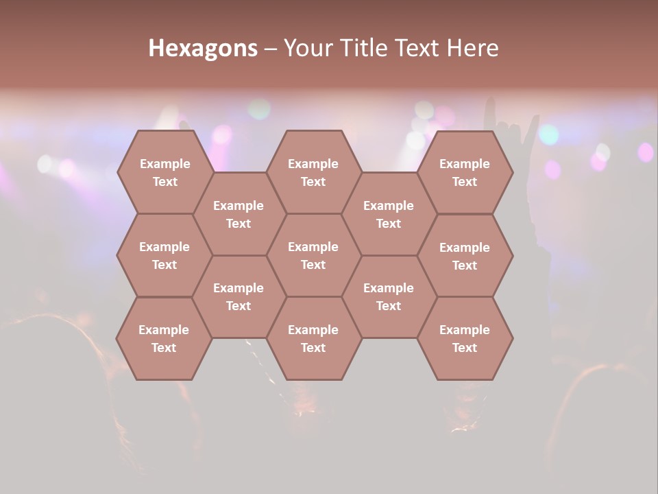 Rhythm Instrument Nightlife PowerPoint Template
