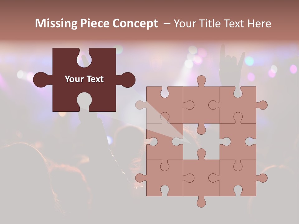 Rhythm Instrument Nightlife PowerPoint Template