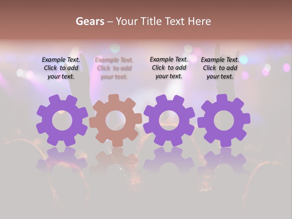 Rhythm Instrument Nightlife PowerPoint Template