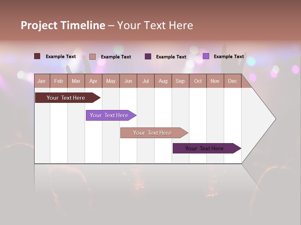 Rhythm Instrument Nightlife PowerPoint Template