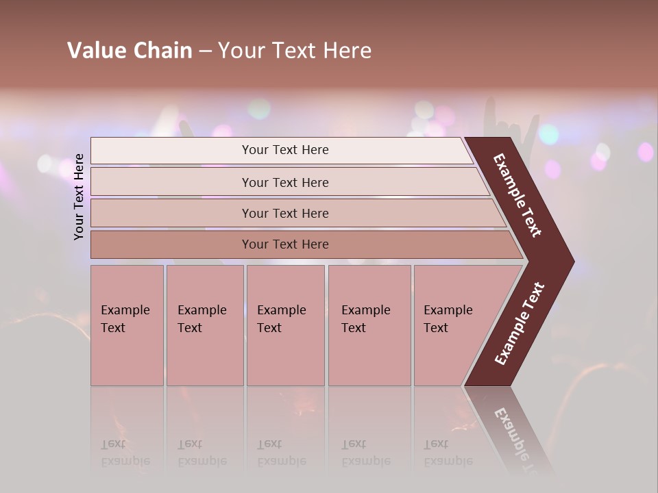 Rhythm Instrument Nightlife PowerPoint Template