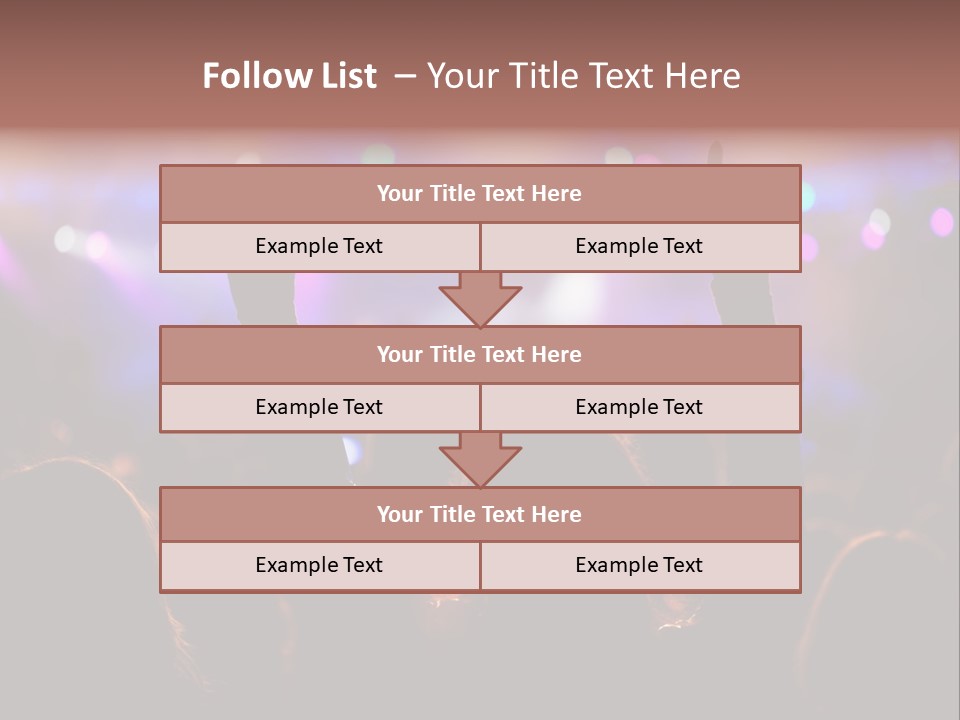 Rhythm Instrument Nightlife PowerPoint Template