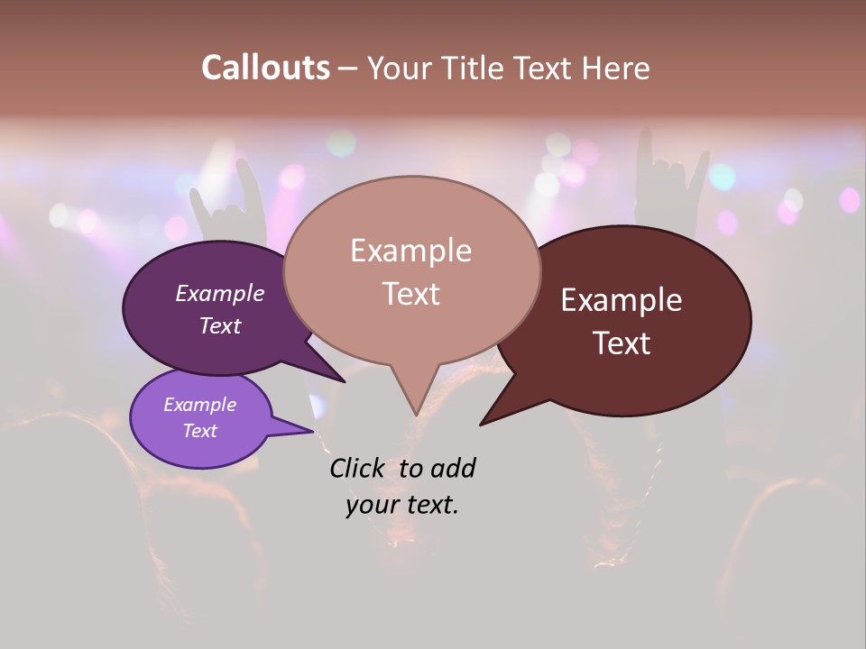 Rhythm Instrument Nightlife PowerPoint Template