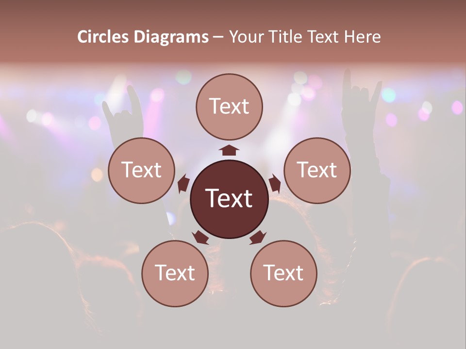 Rhythm Instrument Nightlife PowerPoint Template