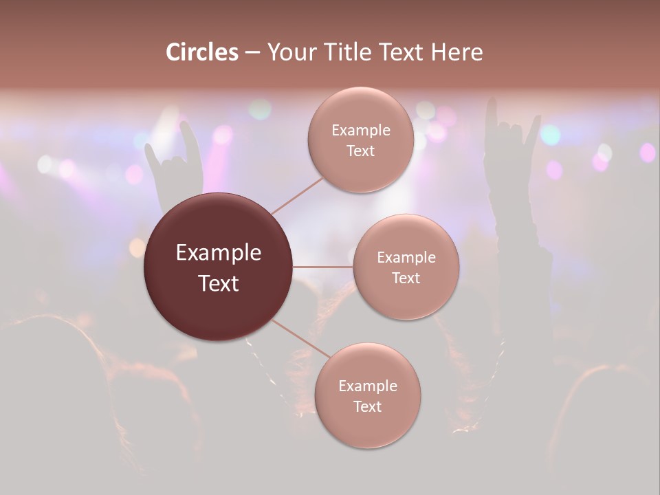 Rhythm Instrument Nightlife PowerPoint Template