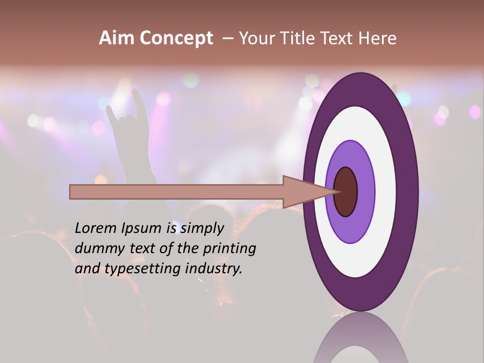 Rhythm Instrument Nightlife PowerPoint Template