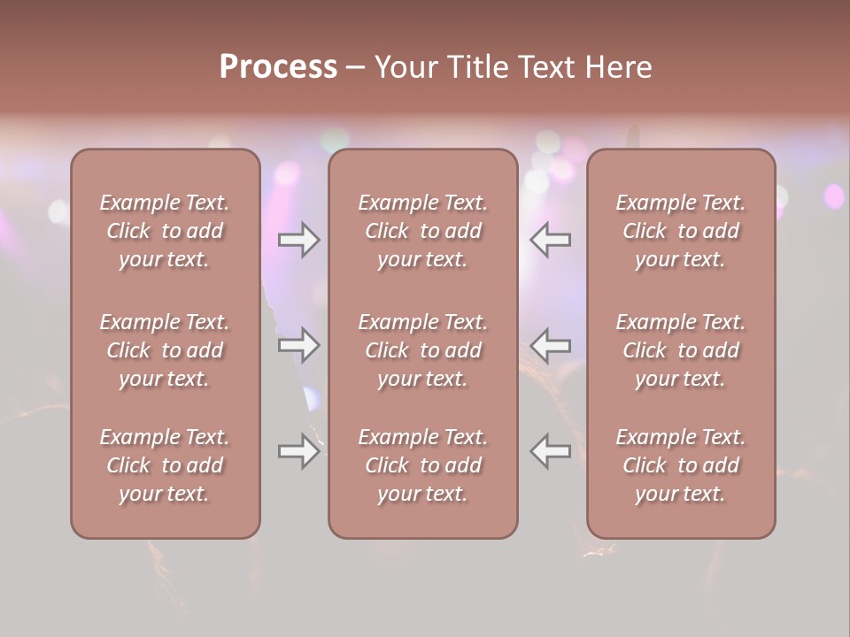 Rhythm Instrument Nightlife PowerPoint Template