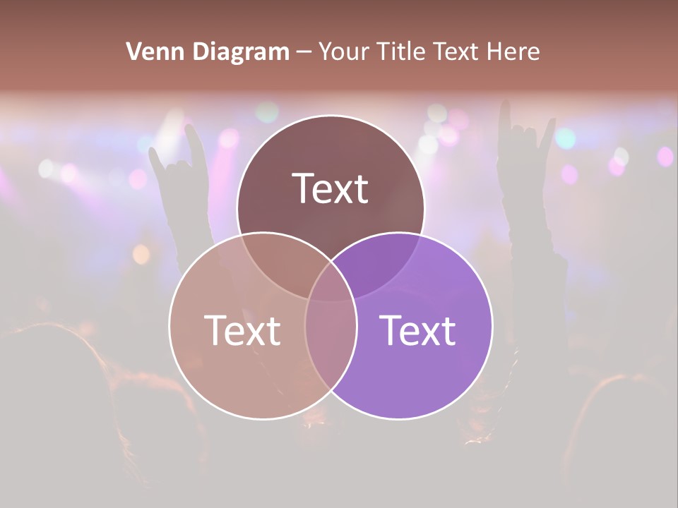 Rhythm Instrument Nightlife PowerPoint Template