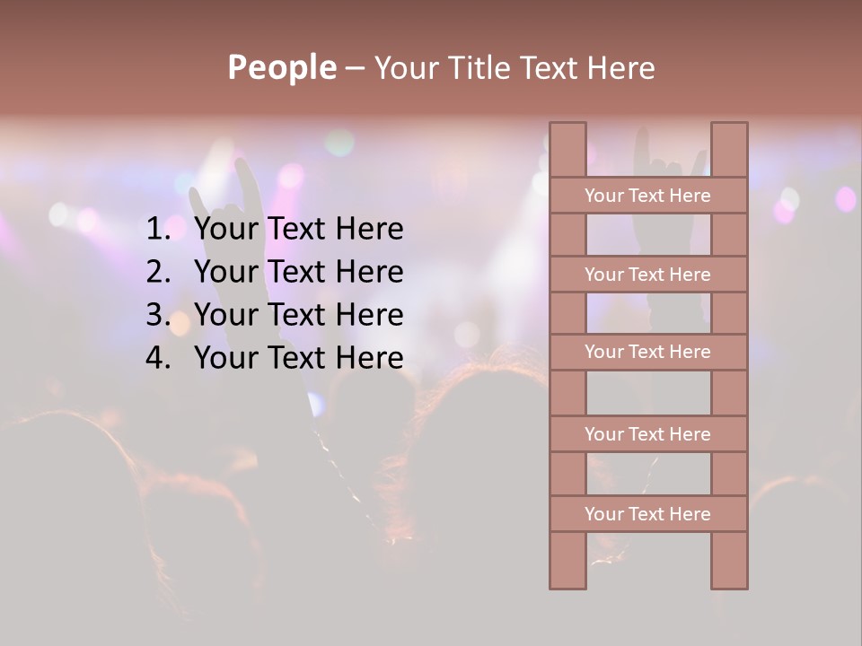 Rhythm Instrument Nightlife PowerPoint Template