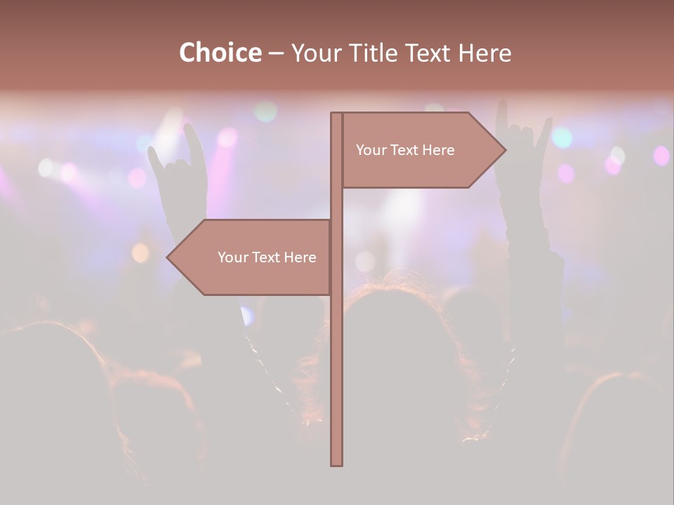 Rhythm Instrument Nightlife PowerPoint Template