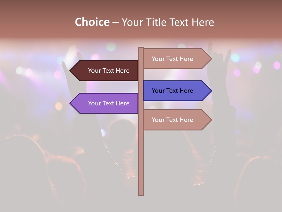 Rhythm Instrument Nightlife PowerPoint Template