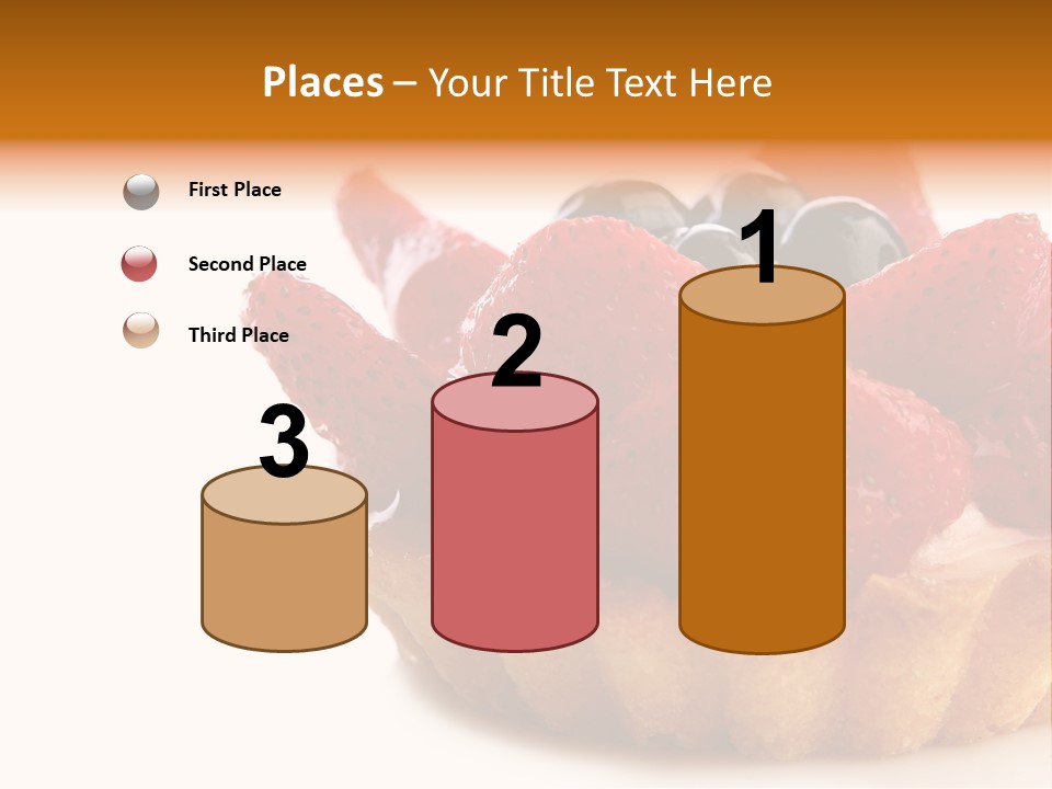 Red Yellow Icing PowerPoint Template