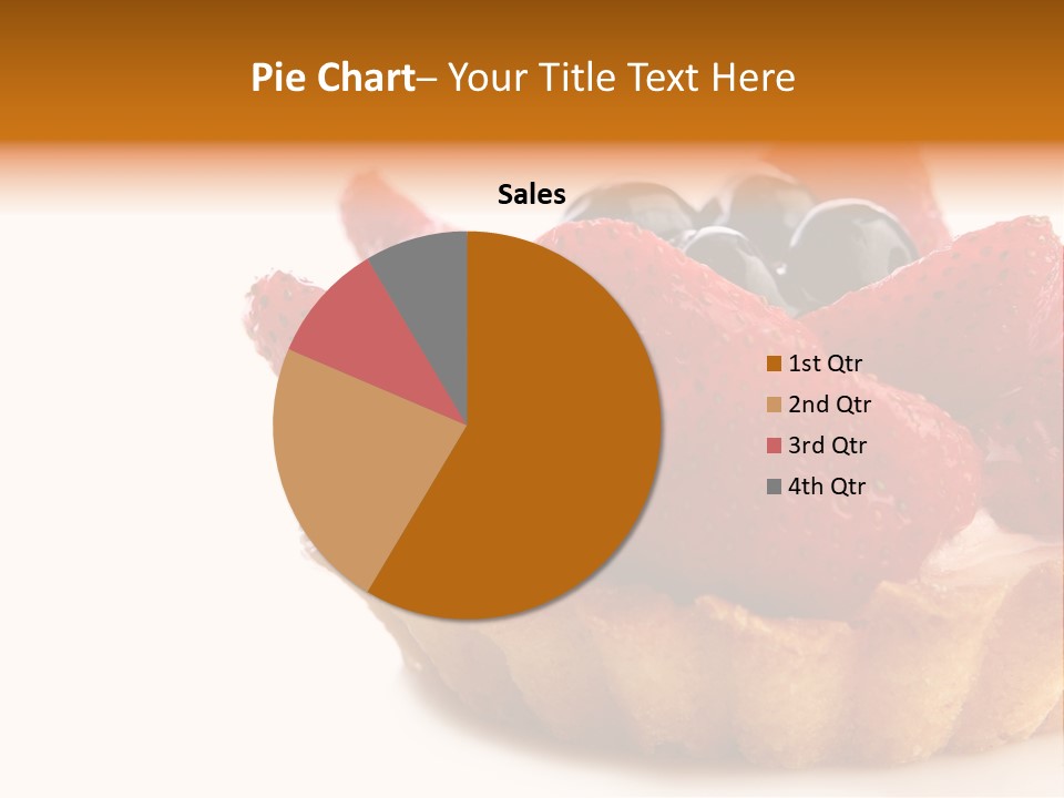 Red Yellow Icing PowerPoint Template