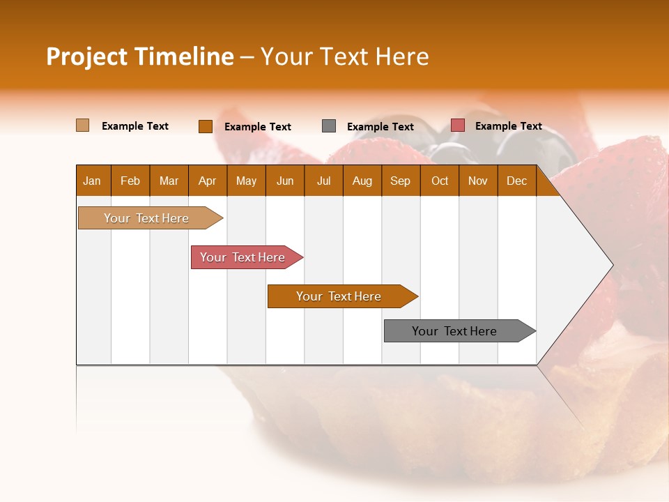 Red Yellow Icing PowerPoint Template