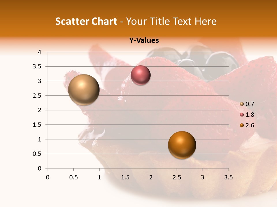 Red Yellow Icing PowerPoint Template