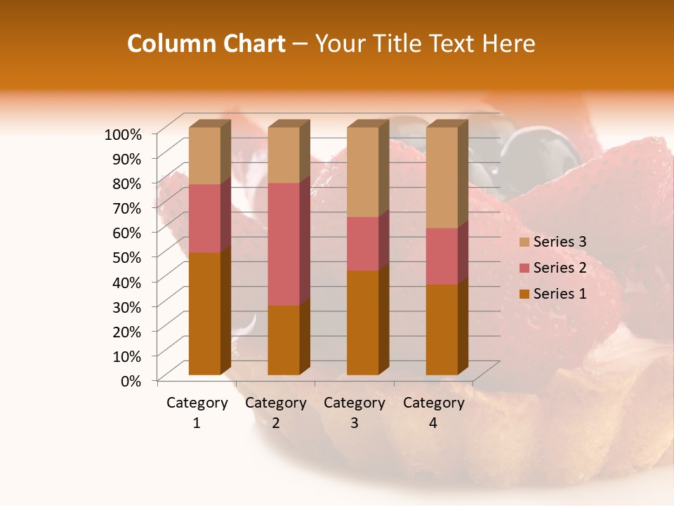 Red Yellow Icing PowerPoint Template