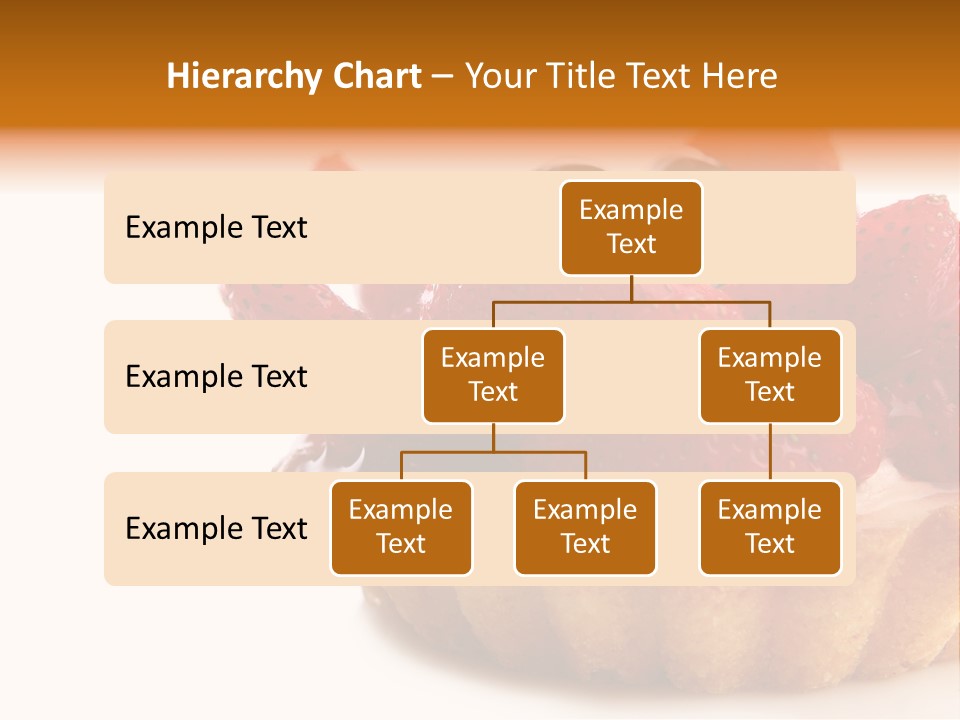 Red Yellow Icing PowerPoint Template