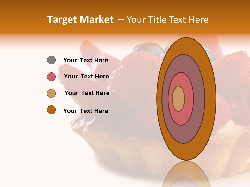 Red Yellow Icing PowerPoint Template