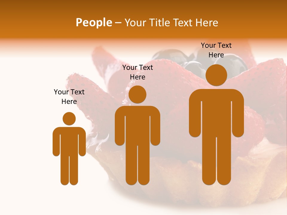 Red Yellow Icing PowerPoint Template