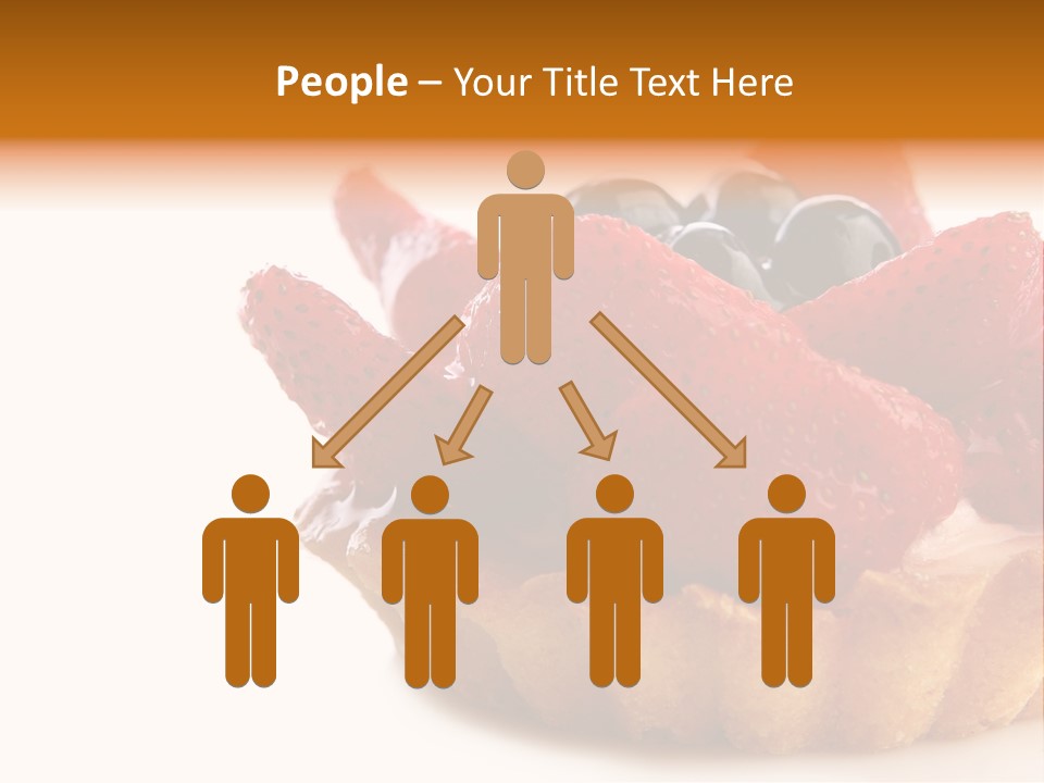 Red Yellow Icing PowerPoint Template