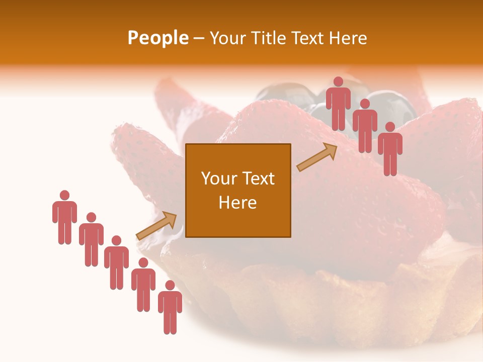 Red Yellow Icing PowerPoint Template