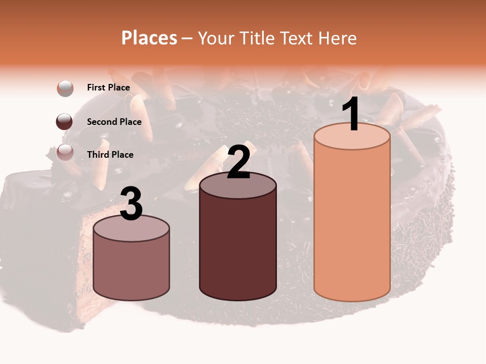 White Fruit Event PowerPoint Template