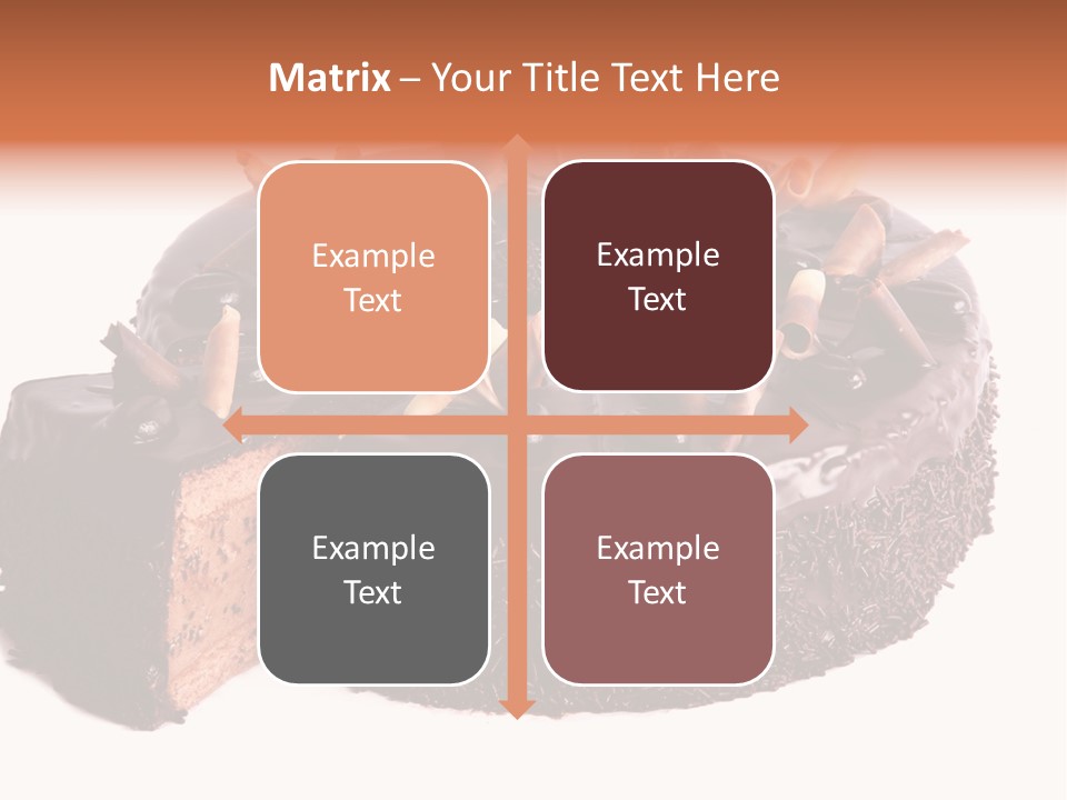 White Fruit Event PowerPoint Template