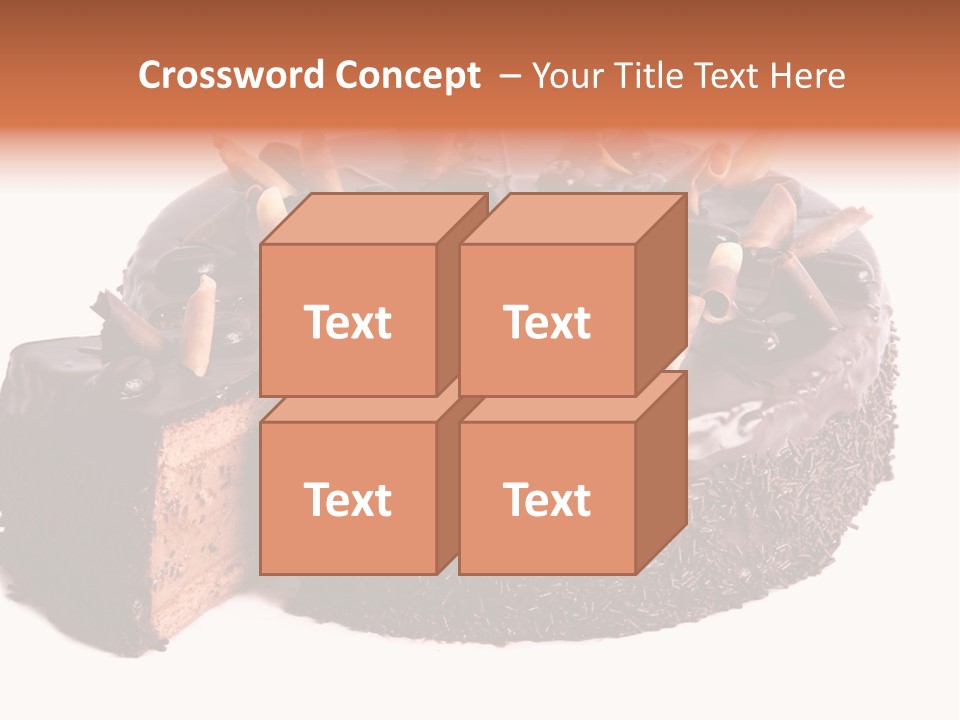 White Fruit Event PowerPoint Template