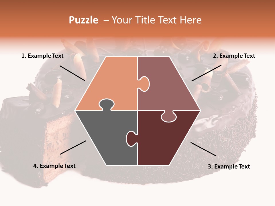 White Fruit Event PowerPoint Template