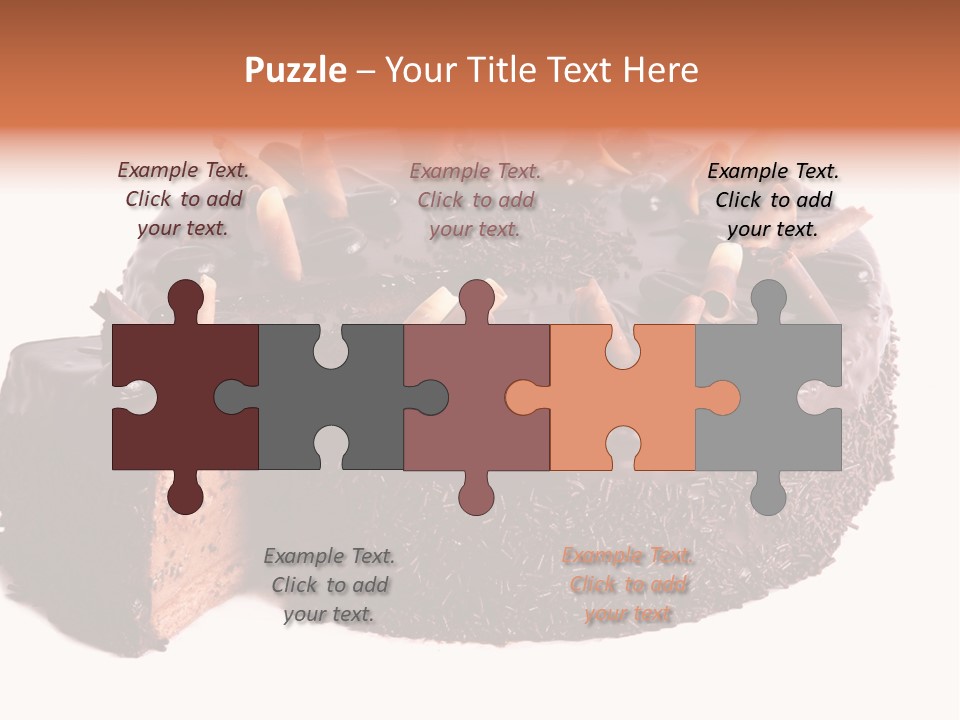 White Fruit Event PowerPoint Template