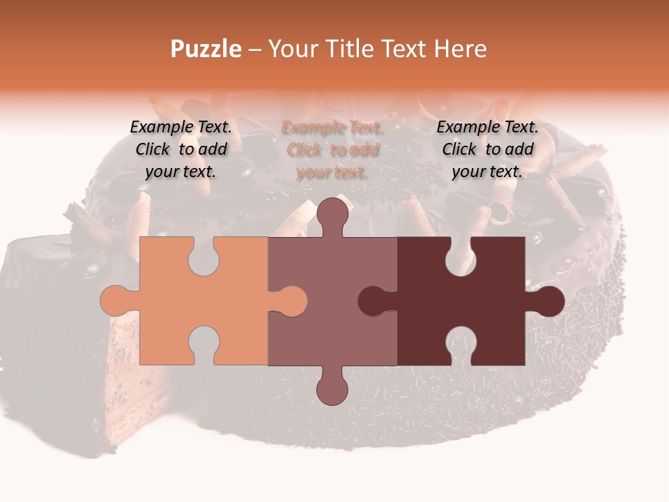 White Fruit Event PowerPoint Template